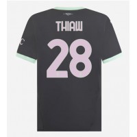 Maglie da calcio AC Milan Malick Thiaw #28 Terza Maglia 2024-25 Manica Corta